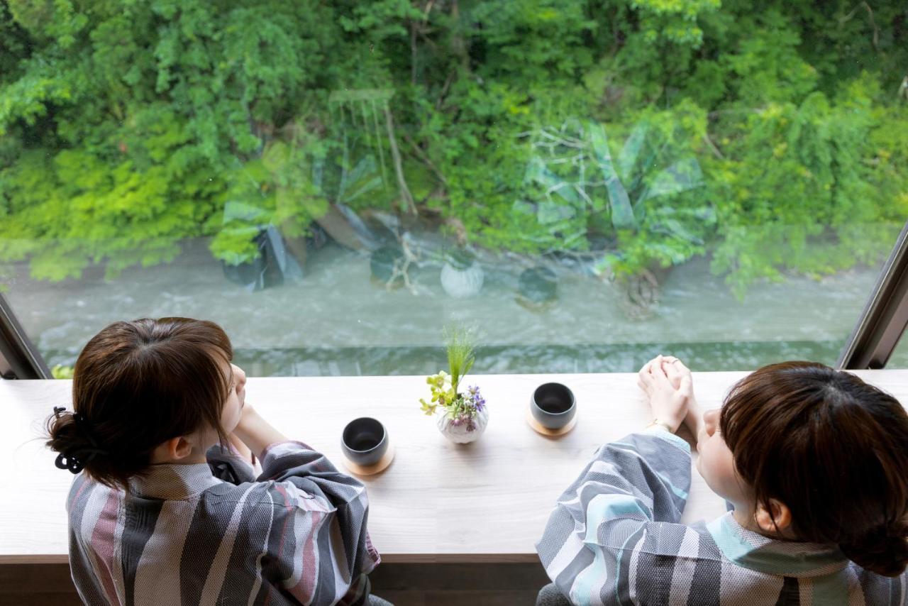 Hotel Yamanakaonsen Ohanami Kyubei Kaga  Esterno foto