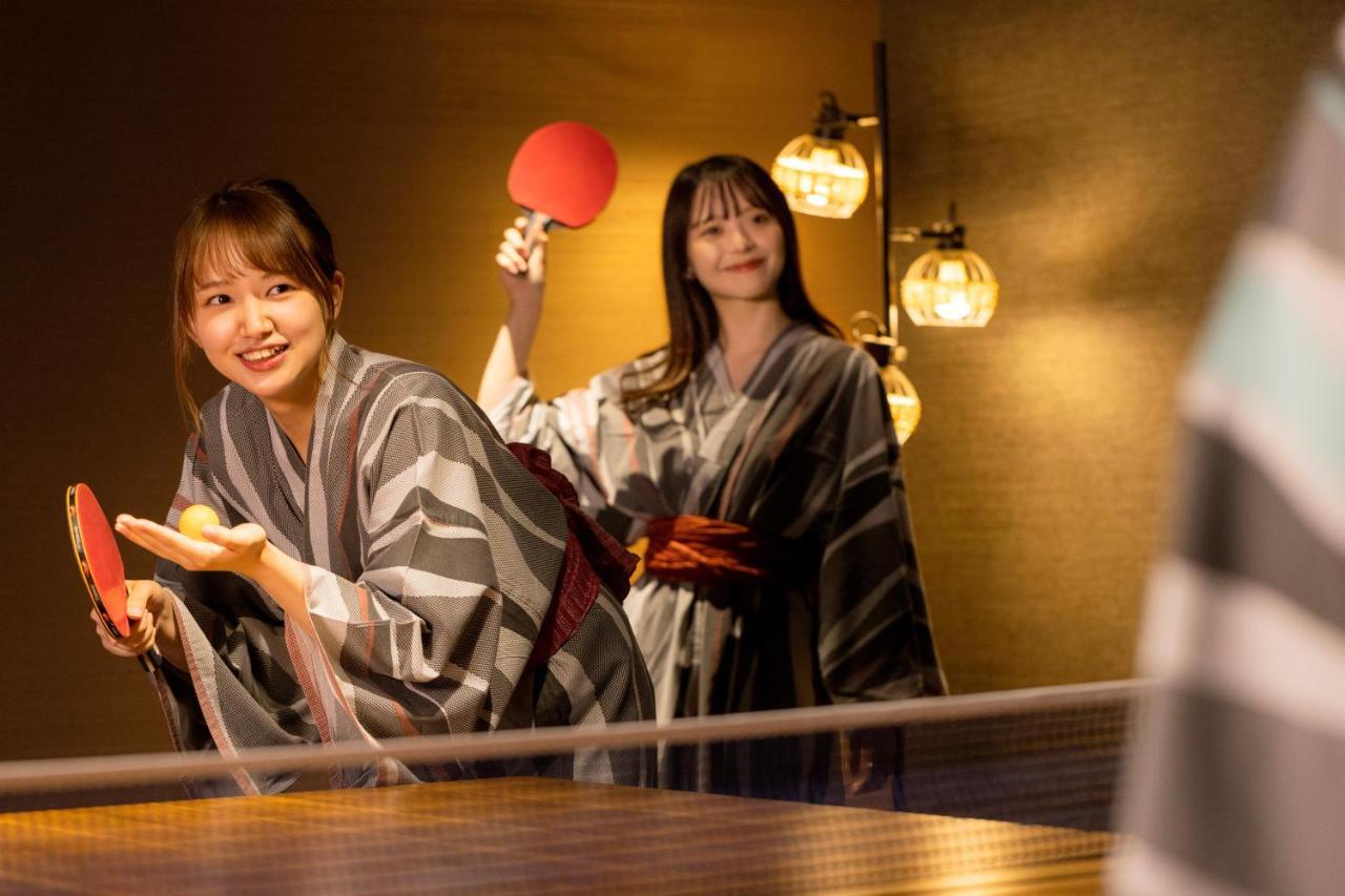 Hotel Yamanakaonsen Ohanami Kyubei Kaga  Esterno foto