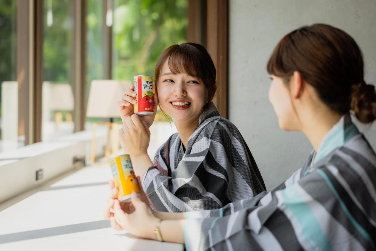 Hotel Yamanakaonsen Ohanami Kyubei Kaga  Esterno foto