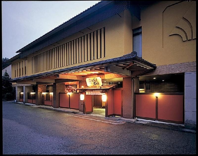 Hotel Yamanakaonsen Ohanami Kyubei Kaga  Esterno foto