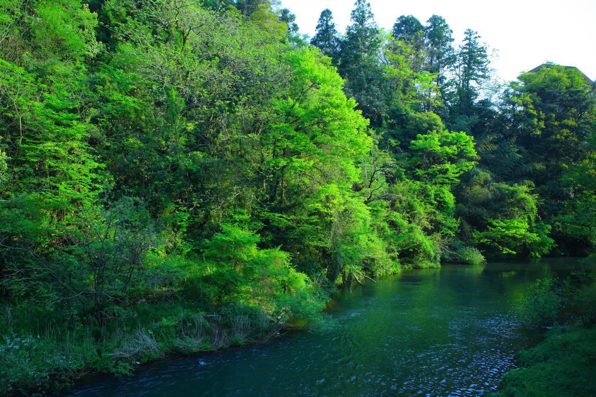 Hotel Yamanakaonsen Ohanami Kyubei Kaga  Esterno foto